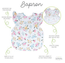 Load image into Gallery viewer, Pastel Floral Flutter Bapron