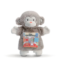 Load image into Gallery viewer, Five Little Monkeys Puppet Book