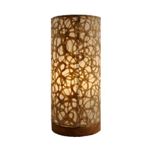 Load image into Gallery viewer, Paper Cylinder Table Lamp (Various Patterns)