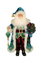 Load image into Gallery viewer, Peacock Santa