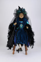 Load image into Gallery viewer, Peacock Sitting Witch