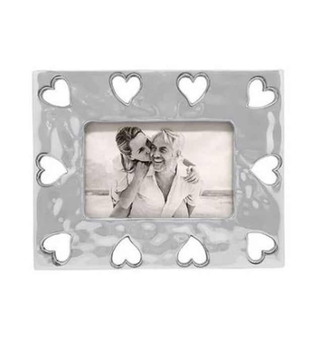Open Heart Border Frame
