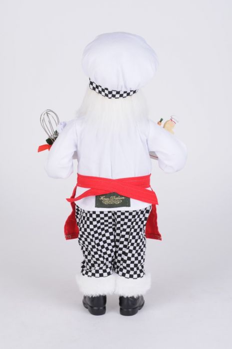 Baking Cookies Santa